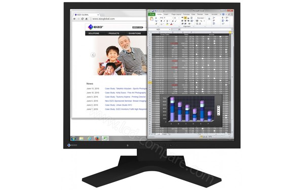 EIZO S1934H-BK - Vue de face