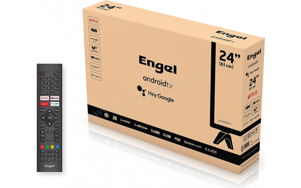 ENGEL LE2490ATV - Package et t&eacute;l&eacute;commande