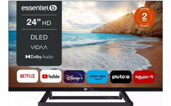 ESSENTIELB 24DLED544 - Vue de face