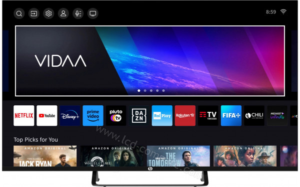 ESSENTIELB 43QLED306 - Vue de face