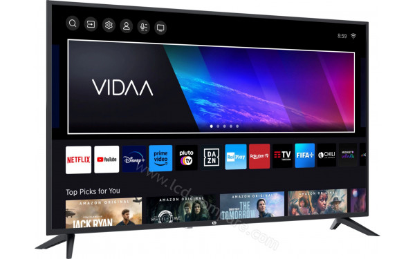 ESSENTIELB 50UHD898 - Vue 3/4 gauche