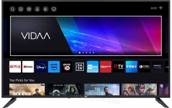 ESSENTIELB 50UHD898 - Vue de face