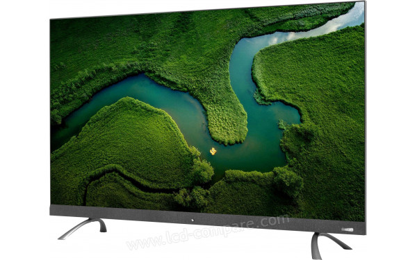 ESSENTIELB 55UHD-A8000B V2 - Vue 3/4 droite