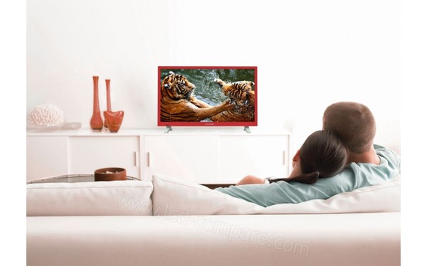 ESSENTIELB Colorys 24" Rouge - Mise en situation