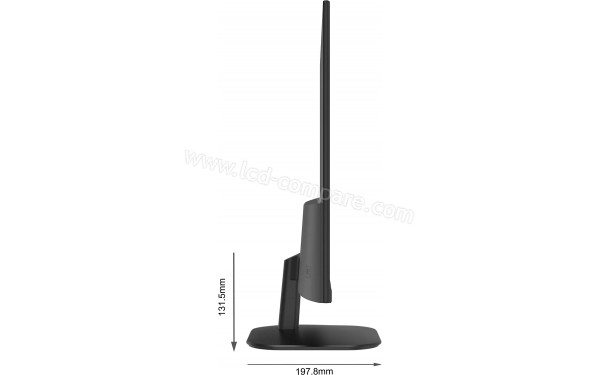 ESSENTIELB PIXEL View 27 IPS 144 - Vue de profil gauche