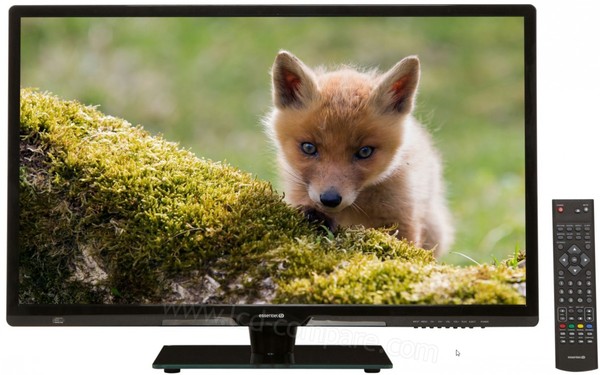 ESSENTIELB V&eacute;linio 28" DVD Noir - Vue de face