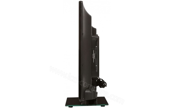 ESSENTIELB V&eacute;linio 28" DVD Noir - Vue du c&ocirc;t&eacute; droit