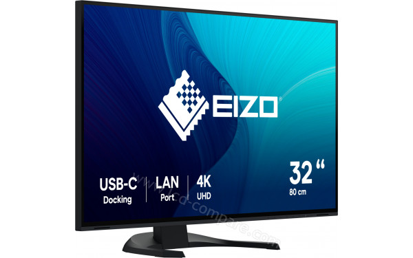 EIZO FlexScan EV3240X-BK - Vue 3/4 gauche