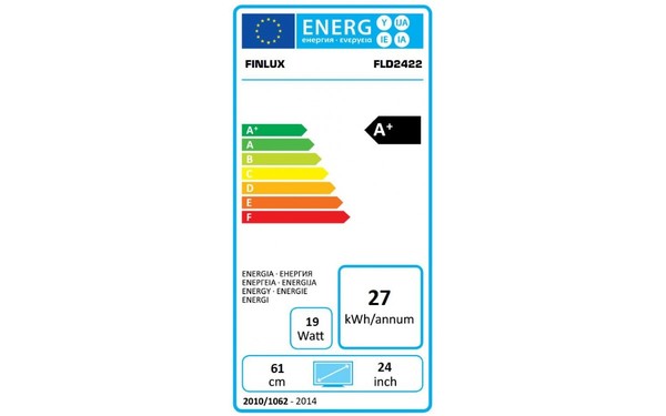 FINLUX FLD2422 - &Eacute;tiquette &eacute;nergie