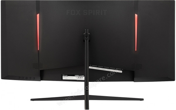 FOX SPIRIT PGM300 - Vue de l'arri&egrave;re