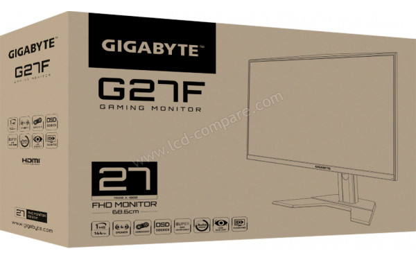 GIGABYTE G27F - Packaging