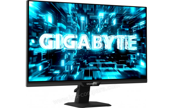 GIGABYTE G27Q20T-EK - Vue 3/4 gauche