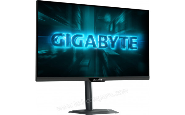 GIGABYTE G27Q2-EK - Vue 3/4 gauche