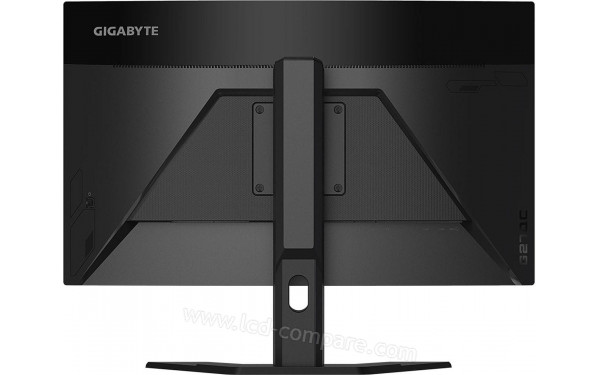 GIGABYTE G27QC - Vue de l'arri&egrave;re