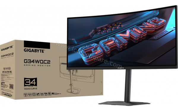 GIGABYTE G34WQC2-EK - Package