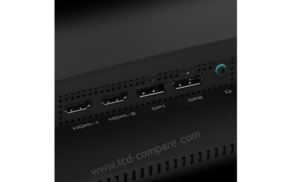 GIGABYTE G34WQCP - Connectiques