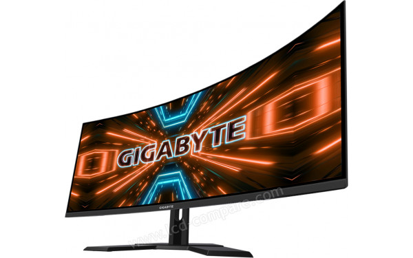GIGABYTE G34WQC - Vue 3/4 droite