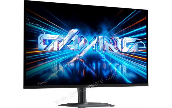 GIGABYTE GO27Q24A-EK - Vue 3/4 gauche