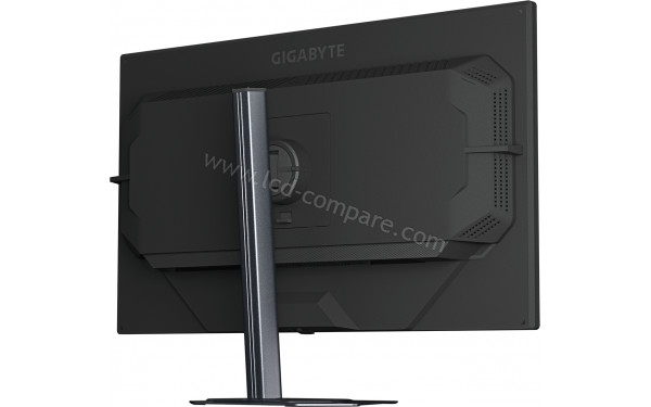 GIGABYTE GO27Q24-EK - Vue 3/4 arri&egrave;re