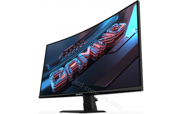 GIGABYTE GS27QCA-EK - Vue 3/4 droite