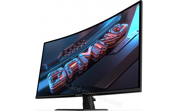 GIGABYTE GS32QCA - Vue 3/4 droite