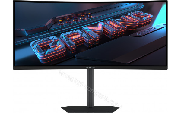 GIGABYTE GS34WQCA-EK - Vue de face