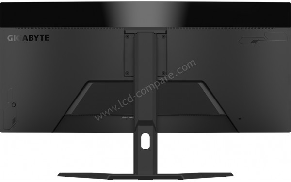 GIGABYTE GS34WQC - Vue de l'arri&egrave;re