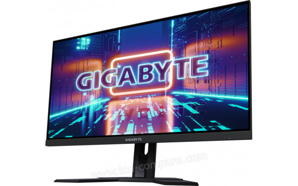 GIGABYTE M27F - Vue 3/4 droite