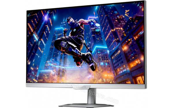 GIGABYTE M27Q2 QD ICE-EK - Vue 3/4 droite