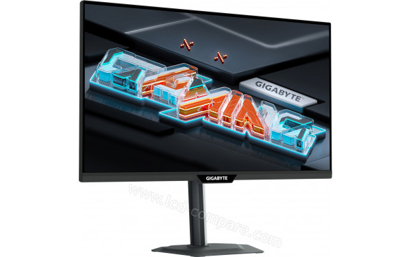 GIGABYTE M27Q3 - Vue 3/4 gauche