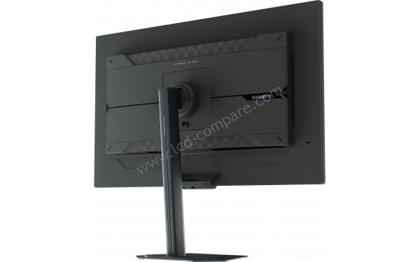 GIGABYTE M27Q3 - Vue 3/4 arri&egrave;re