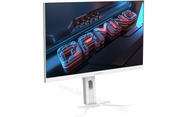 GIGABYTE M27QA ICE - Vue 3/4 gauche