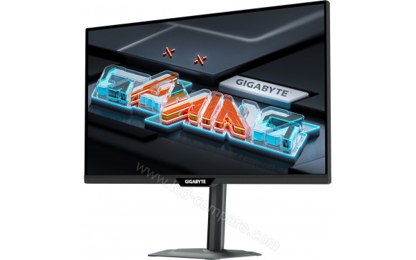 GIGABYTE M27QS - Vue 3/4 droite