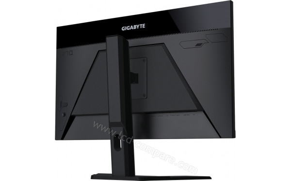GIGABYTE M27Q-X - Vue 3/4 arri&egrave;re