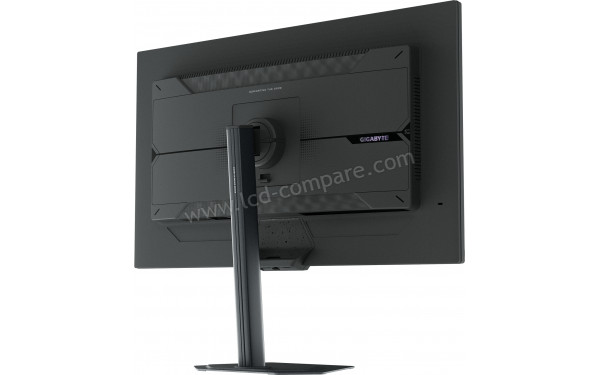 GIGABYTE M27UP - Vue 3/4 arri&egrave;re