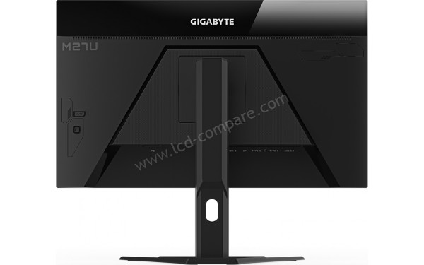 GIGABYTE M27U - Vue de l'arri&egrave;re