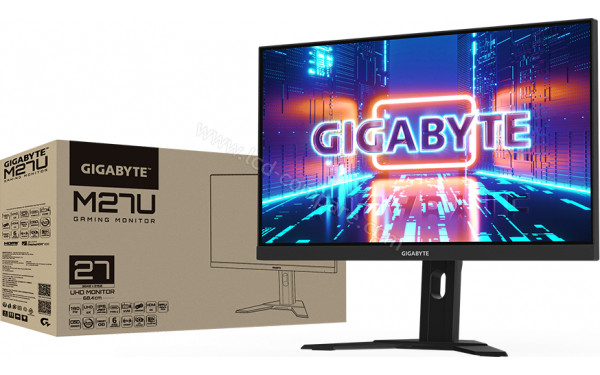GIGABYTE M27U - Packaging
