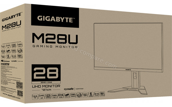 GIGABYTE M28U - Package