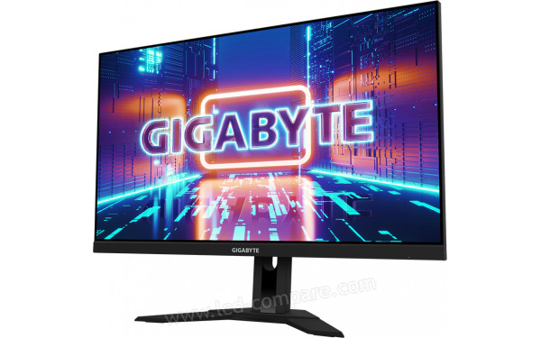 GIGABYTE M28U - Vue 3/4 droite