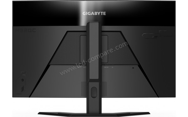 GIGABYTE M32QC-EK - Vue de l'arri&egrave;re