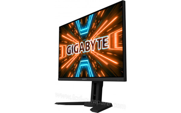 GIGABYTE M32Q - Vue 3/4 droite