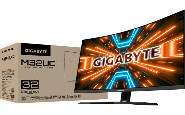 GIGABYTE M32UC - Package