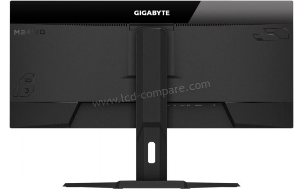 GIGABYTE M34WQ-EK - Vue de l'arri&egrave;re