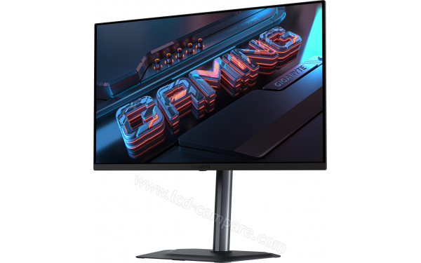 GIGABYTE MO27Q2-EK - Vue 3/4 droite