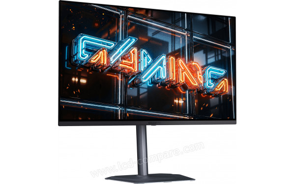 GIGABYTE MO32U24-EK - Vue 3/4 gauche