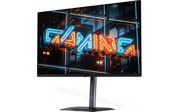 GIGABYTE MO32U24-EK - Vue 3/4 droite