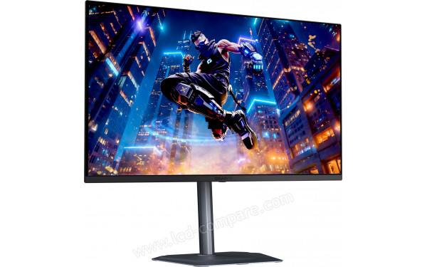 GIGABYTE MO32U2-EK - Vue 3/4 gauche