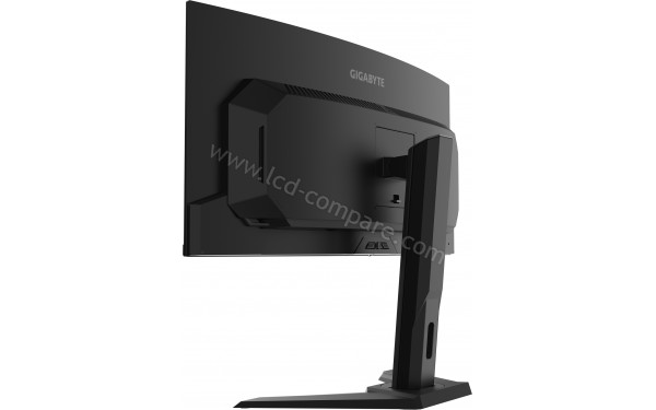 GIGABYTE MO34WQC2 - Vue 3/4 arri&egrave;re