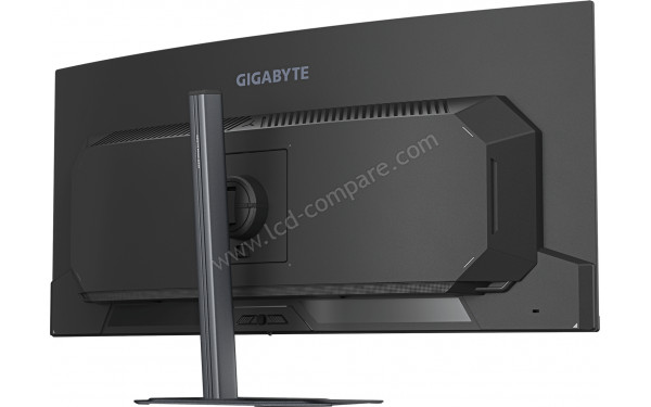 GIGABYTE MO34WQC36-EK - Vue 3/4 arri&egrave;re