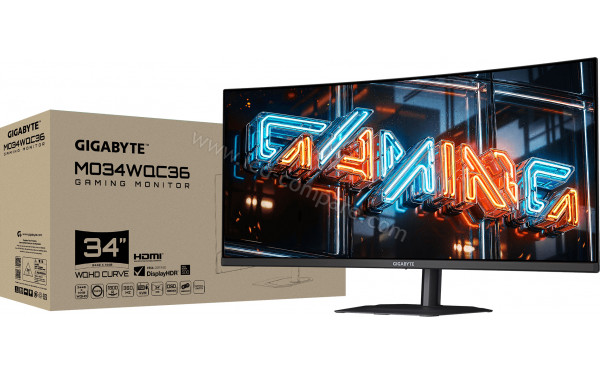GIGABYTE MO34WQC36-EK - Package